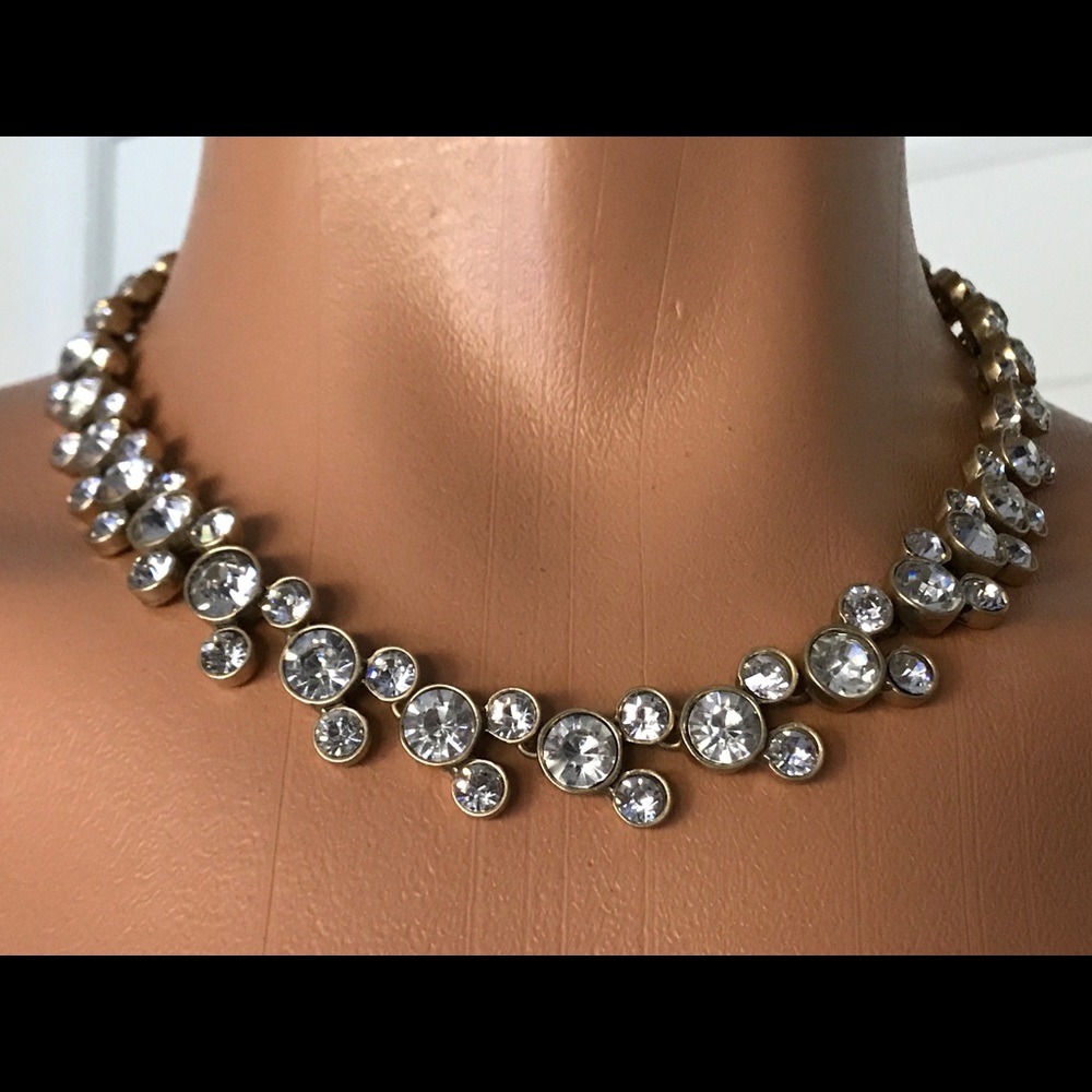 Gold tone necklace